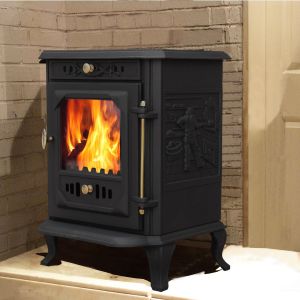 7KW Multifuel Stove Cast Iron Woodburning Eco Design Defra Approved