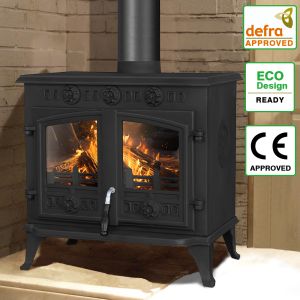 10KW Multifuel Stove Defra Approved Eco Design Type A