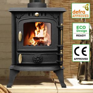 4.5KW Multifuel Woodburning Stove High Efficiency Fireplace