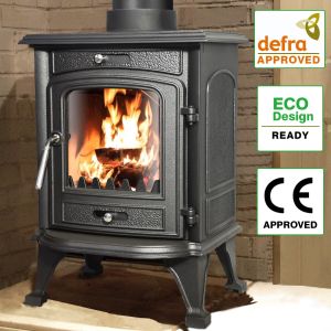 4.2KW Wood-Burning Stove Portable Fireplace