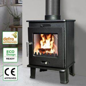 4.2KW Wood Burning Stove Cast Iron Fireplace