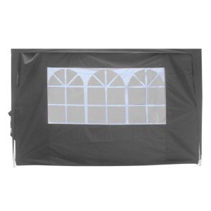 1 Pc Side Panel Replacement with Window Only For 2x2m pop up gazebo Anthracite