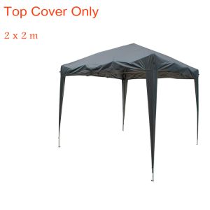 Top Cover Replacement Only For 2x2m pop up gazebo Anthracite