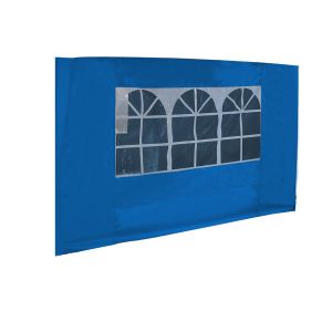 1 Pc Side Panel Replacement with Window Only For 2x2m pop up gazebo Blue