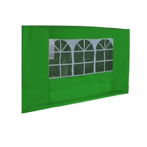 1 Pc Side Panel Replacement with Window Only For 2x2m pop up gazebo Green