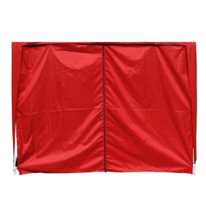 1 Pc Side Panel Replacement with Zipper Only For 2x2m pop up gazebo Red