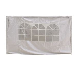 1 Pc Side Panel Replacement with Window Only For 2x2m pop up gazebo White