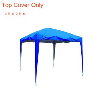 Top Cover Replacement Only For 2.5x2.5 pop up gazebo Blue