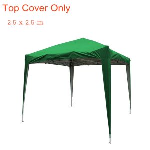 Top Cover Replacement Only For 2.5x2.5 pop up gazebo Green