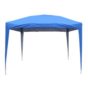 3x3m Blue Pop Up Gazebo with Frame  (No Side Panels)