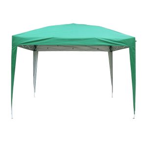 3x3m Green Pop Up Gazebo with Frame  (No Side Panels)