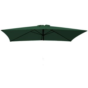 Replacement Fabric Parasol Cover for 2x3m 6 Arm Parasol Green