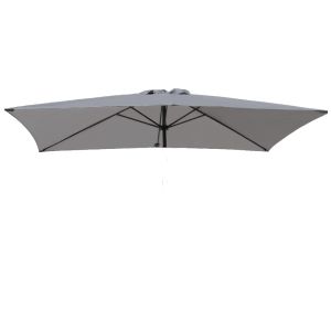 Replacement Fabric Parasol Cover for 2x3m 6 Arm Parasol Grey