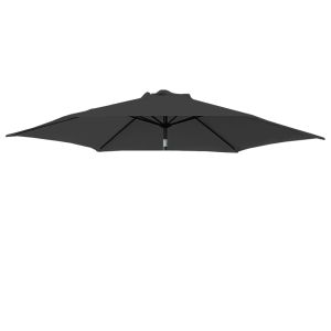 Replacement Fabric Parasol Cover for 3m 8 Arm Parasol Black