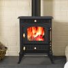 7KW Cast Iron Multifuel Stove Fireplace Eco Design Defra Approved