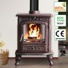 6KW Wood-Burning Stove Defra Approved Antique Bronze