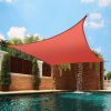 3x3M Square Polyester UV Block Sun Shade Sail Terracotta