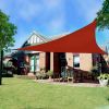 3x3x3M Triangle Polyester UV Block Sun Shade Sail Terracotta