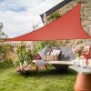 3.6x3.6x3.6M Triangle Polyester UV Block Sun Shade Sail Terracotta