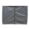 1 Pc Side Panel Replacement with Zipper Only For 2x2m pop up gazebo Anthracite