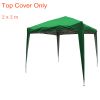 Top Cover Replacement Only For 2x2m pop up gazebo Green