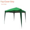 Top Cover Replacement Only For 3x3m pop up gazebo Green