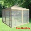 Ivory Side Net Mosquito Netting Only For 3x3m Metal Gazebo