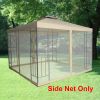 Sand Side Net Mosquito Netting Only For 3x3m Metal Gazebo