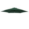 Replacement Fabric Parasol Cover for 2.5m 6 Arm Parasol Green